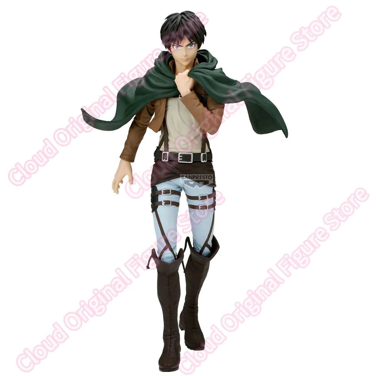 En Stock 100% Original BANDAI BANPRESTO Grandista ataque a los Titanes Levi Ackerman figuras de Anime juguetes de modelos coleccionables