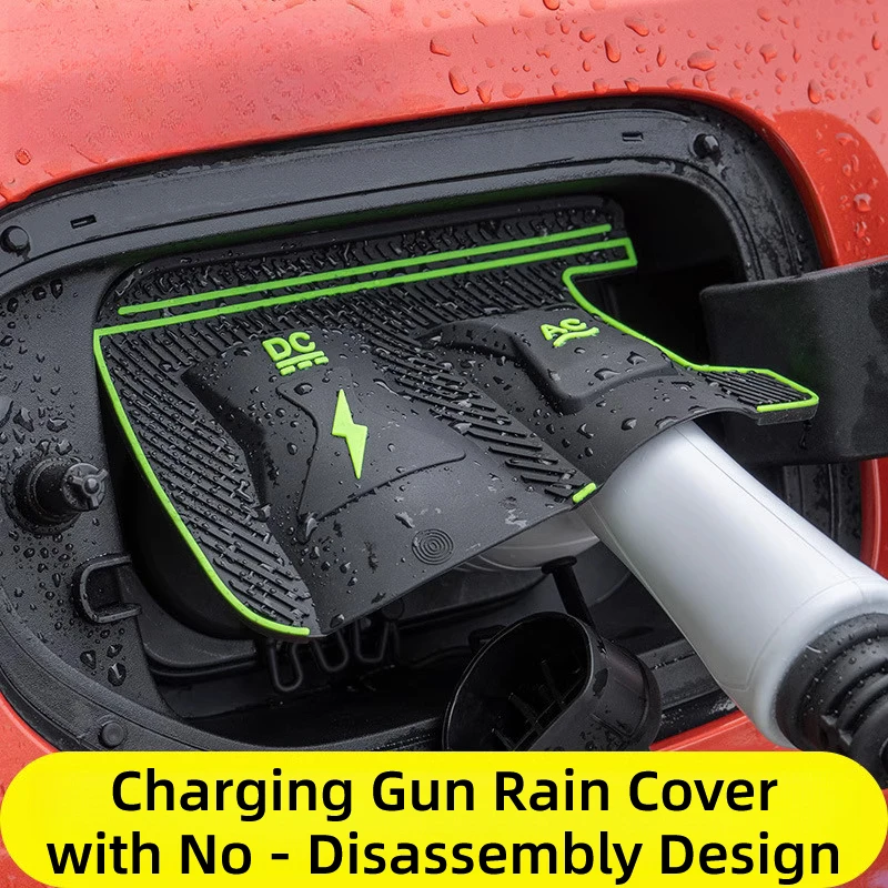 ل LYNK & CO Z10 06 07 08 EM-P EV شحن غطاء البندقية الغبار مقاوم للماء واقية لا الضرر العالمي للسيارات الكهربائية #2