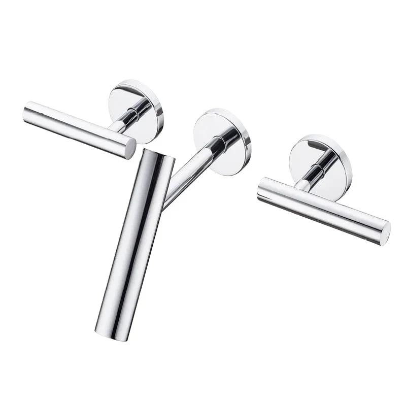 All-copper personalized concealed pre-buried double-open faucet, gun ash hotel household wash basin faucet