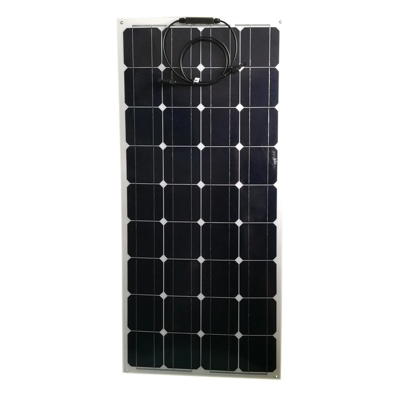 

Portable Flexible Solar Panel 100W 100 Watt 18V 12V Solar Battery Charger Camp Caravan Car Camping Home Solar Kit System