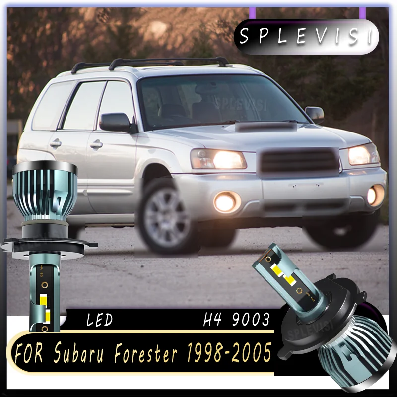 

H4 Clearer Visibility at Night Easy to Install LED HEADLIGHT BULBS For Subaru Forester 1998 1999 2000 2001 2002 2003 2004 2005