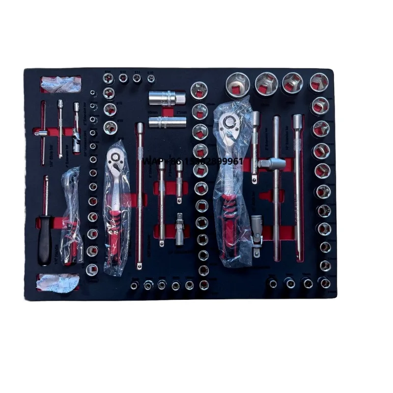 Hot Sale 7 Drawers Hand Operated Tool Trolley 420pcs CRV Tool Set Workshop Auto Repair Tools OEM Support