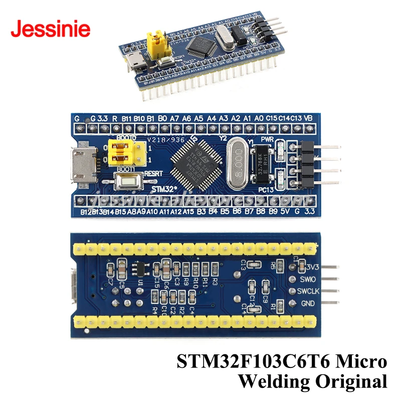 STM32F103C6T6 STM32F103C8T6 APM32F103C8T6 CH32F103C8T6 CH32V103C8T6 GD32F103C8T6 für Arduino Micro/Typ-C Entwicklungsboard