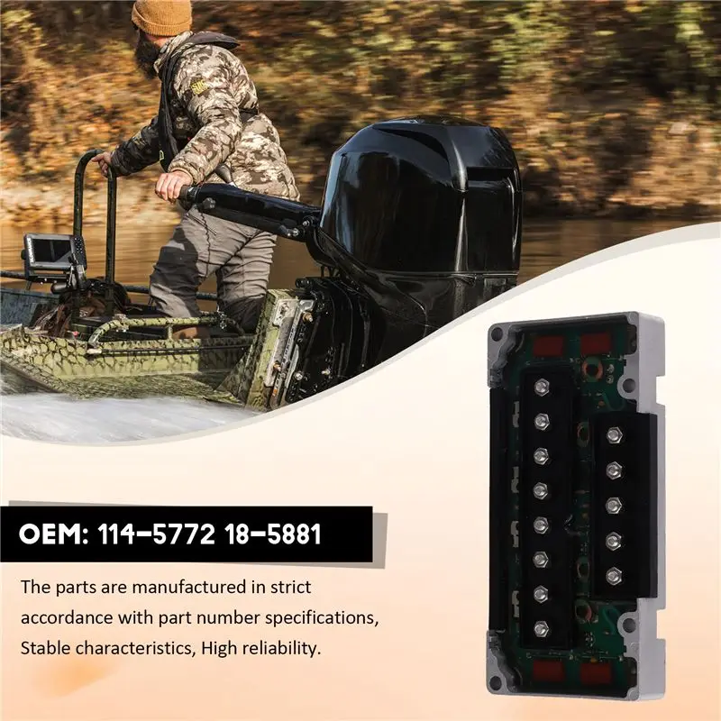 Ignition Switch Box CDI Module 114-5772 Replacement For Mercury Models 332-5772A1 332-5772A 332-5772A7