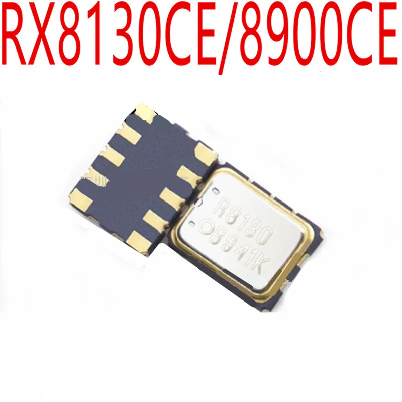 2PCS RX8900CE UB R8900B 32.768K RX8130CE B R8130 32.768KHZ DTCXO QFN-10 Real Time Clock Quartz Crystal