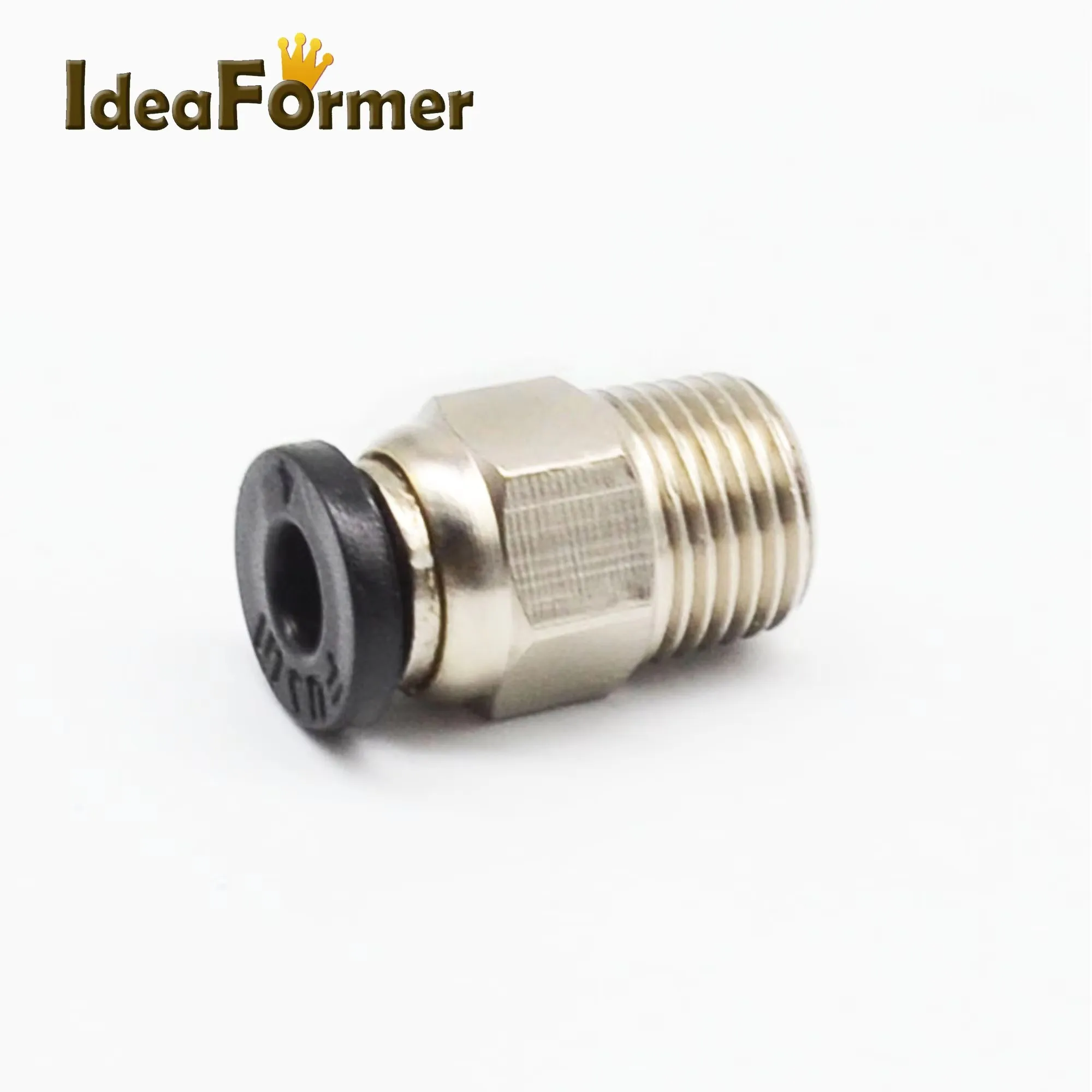 2/5pcs 3D Printer V6 Bowden J-head Pneumatic Connector PC4-01 1.75mm PTFE Tube Quick Coupler Hotend Fit view 4