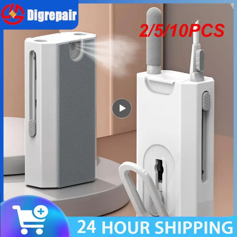 Q8 8-en-1 Nettoyeur d'Écran de Téléphone Portable, Outils d'Extraction de Touches, Kit Multifonction, 2/5/10 Pièces