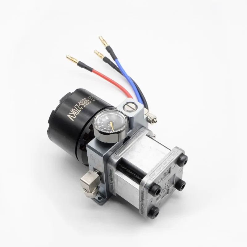 Bomba de aceite hidráulica de Metal con regulador de presión para camión Tamiya RC 1/14 SCANIA 770S VOLVO mercedes-benz ACTROS 3363 piezas MAN