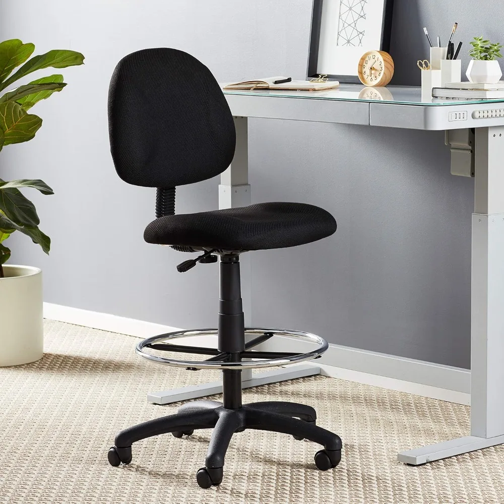 

Ergonomic Works Drafting Chair without Arms in Black