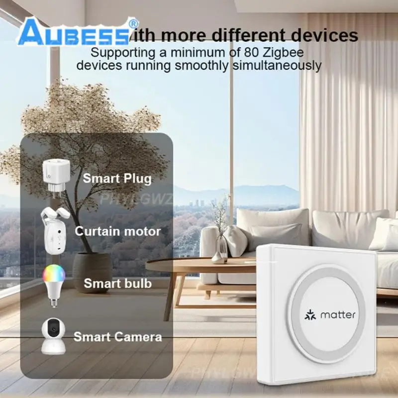 Matter Smart Gateway Easy Control Voice Command Innovative Features Game-changing Stylish Design Ultimate Wireless Connectivity