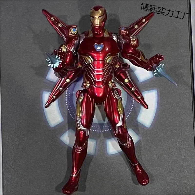 

Iron Man Hand Doll Model Revenge Alliance Joint Movable Toy Ornaments Remove Alloy Iron Man Adult Children'S Gifts.