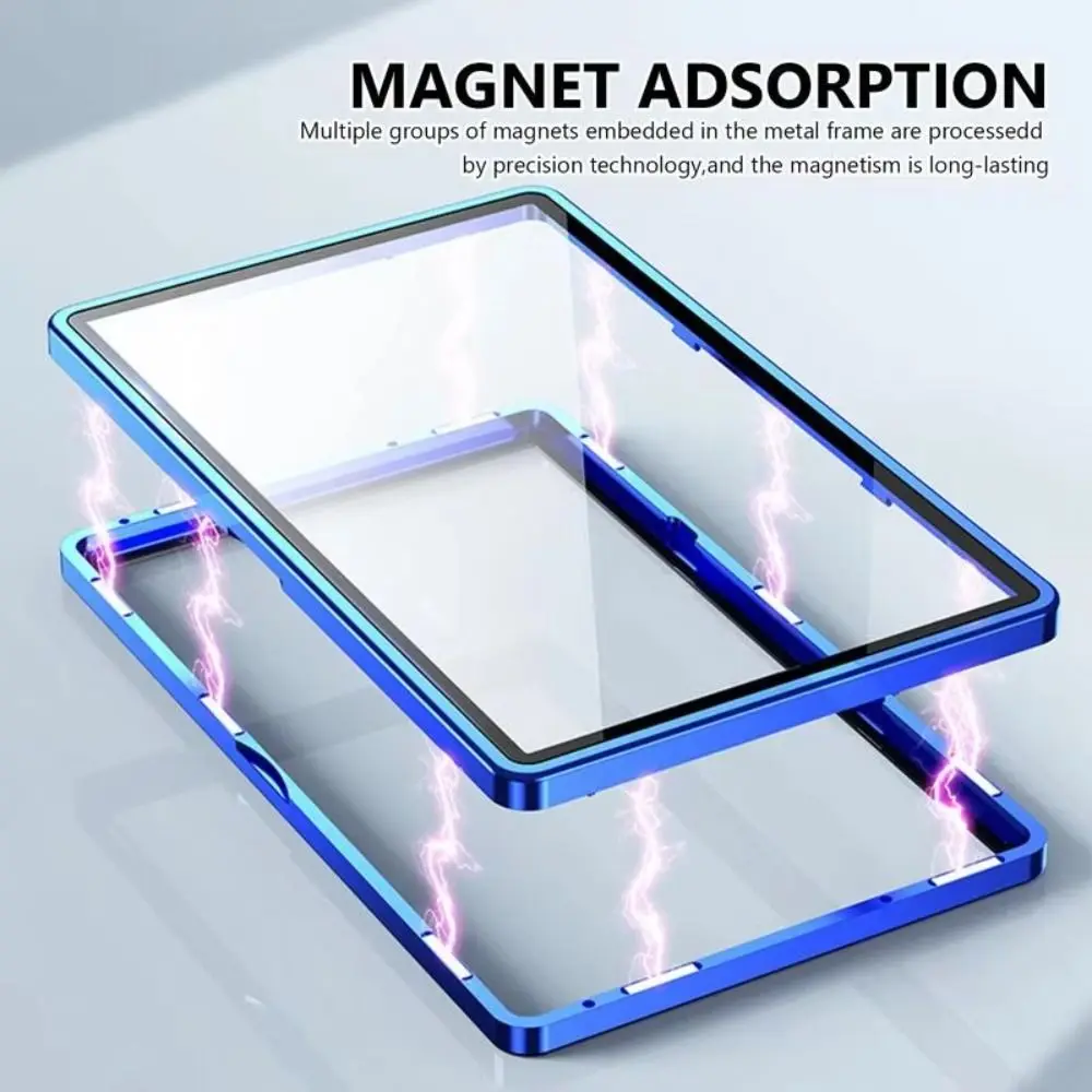 Aluminum Alloy Trading Card Magnetic Holder Scratch Resistant Display Box PSA/CGC Card Case Magnetic Closure Metal Frame