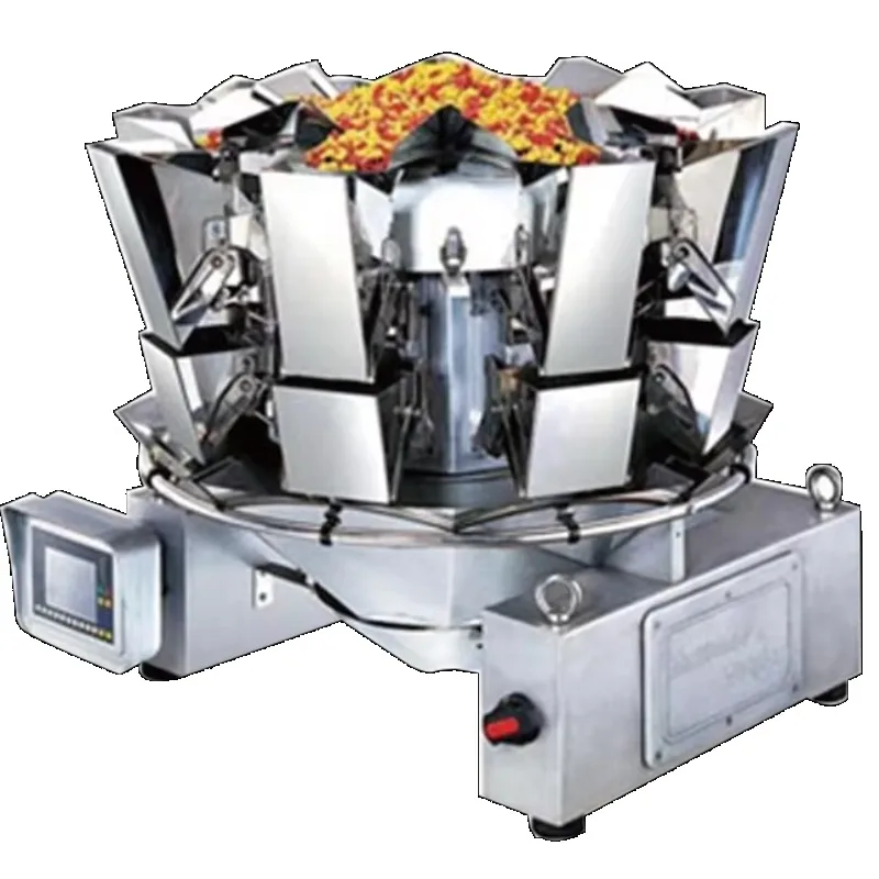 Machine d'emballage automatique, peseuse de contrôle, peseuse à vis