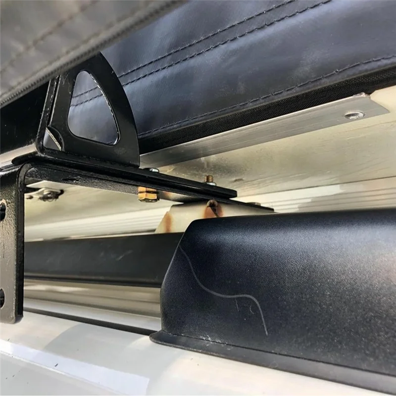 

ABKS-2Pcs Awning Bracket Replaces 813402 50Mm Wide Pre-Drilled Holes Awning Bracket With Gusset