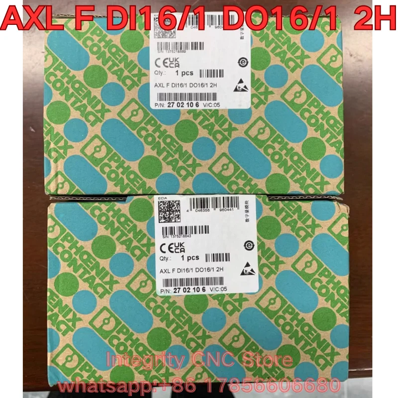 New AXL F DI16/1 DO16/1 2H PLC module