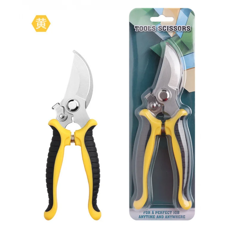 Gardening fruit pruning shears multifunctional tree pruning shears garden scissors non-slip labor-saving manual pruning shears