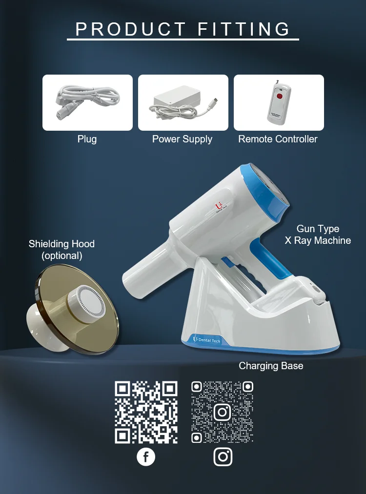 Portable X-ray Machine With Digital Imaging System Electric Power Source Sensor