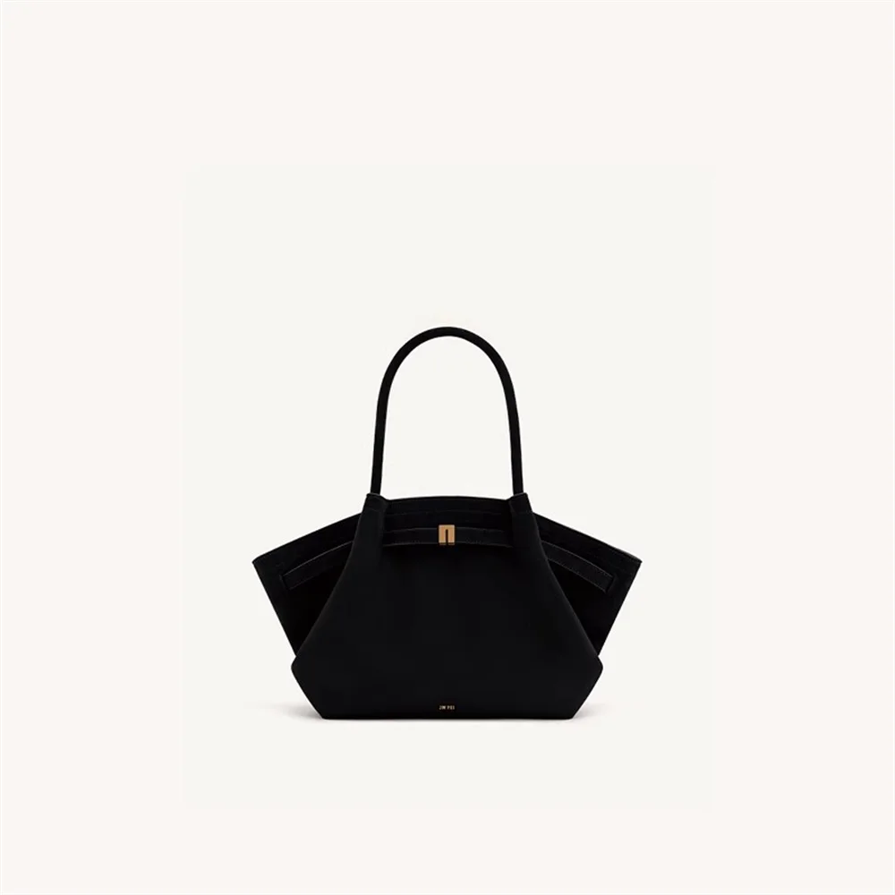 Meistverkaufte JW PEI Dumpling-Tasche. Neue leichte Luxus-Pendlertasche aus Wildleder. Schulterriemen-Umhängetasche für Damen.