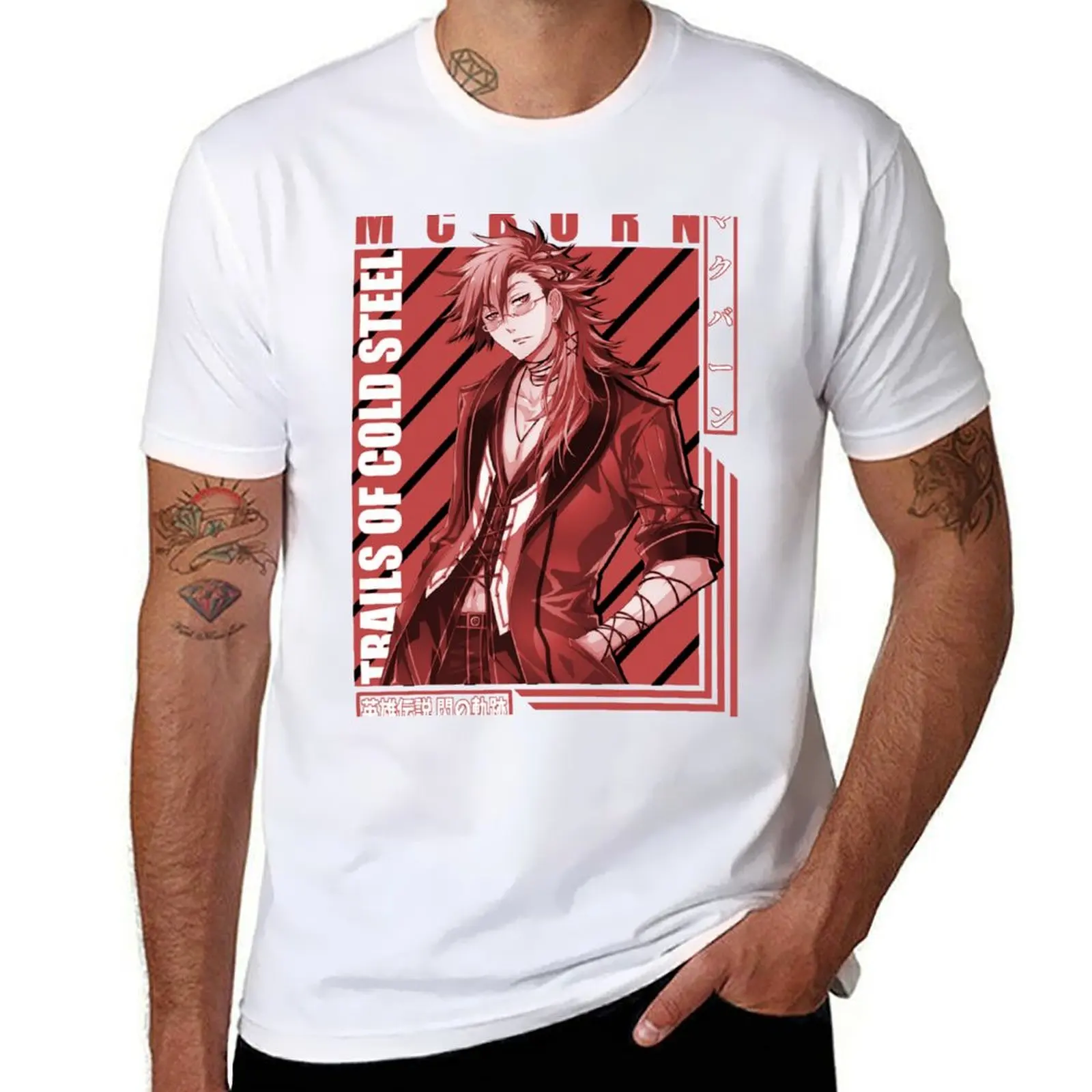 

Redmcburn character kiseki T-Shirt Simple Graphic Design T-Shirt
