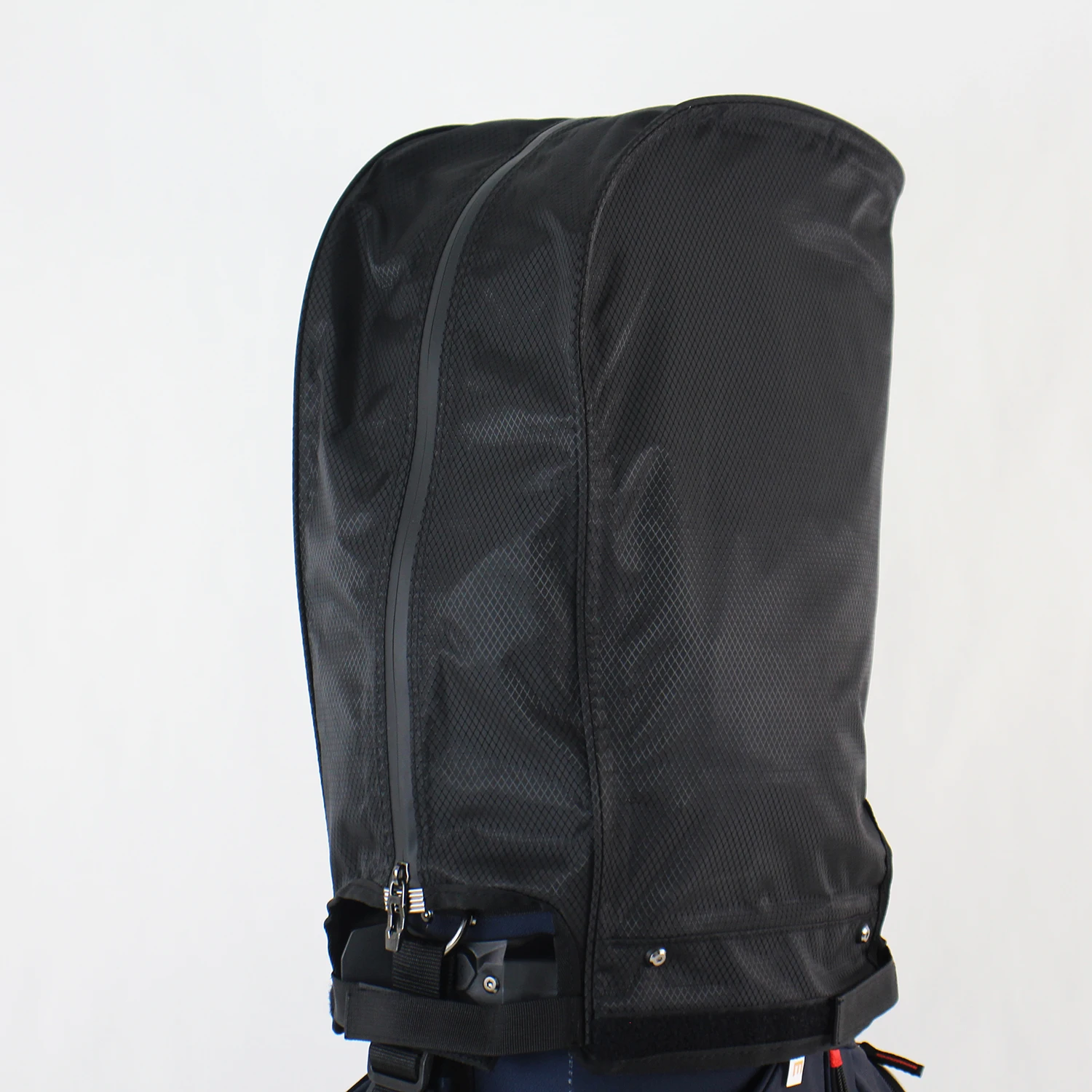 Universal Oversized Waterproof Golf Bag Hood Cover with 6 Adjustable Snaps, Fits 8.5"-9.5" Golf Bags