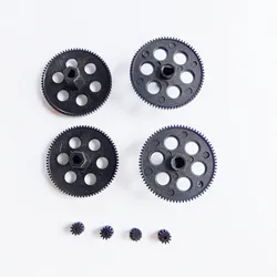 0.3M Nylon 77T Big Gear 11T Motor Pinions Gears Replacement Parts for VISUO XS809 XS809HC XS809HW Drone Quadcopter