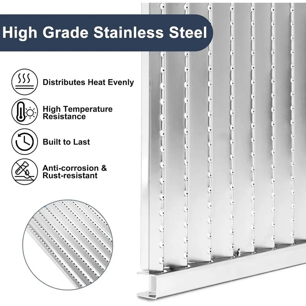 قطع غيار شواية الأشعة تحت الحمراء: باعث، شبكة الطبخ، الشعلات، الشاعلة، الخيام الحرارية، مجموعة أنابيب الحمل #5
