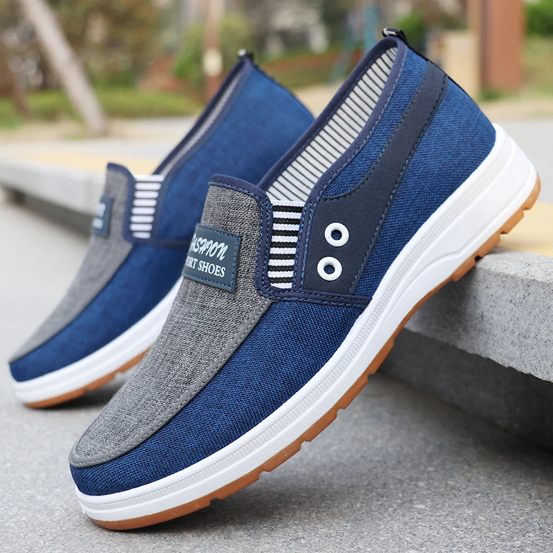 Men's Fashionable Solid Knitted Running Shoes - Lightweight, Breathable, and Non-Slip - Perfect Sports Shoes for Outdoor Adventures