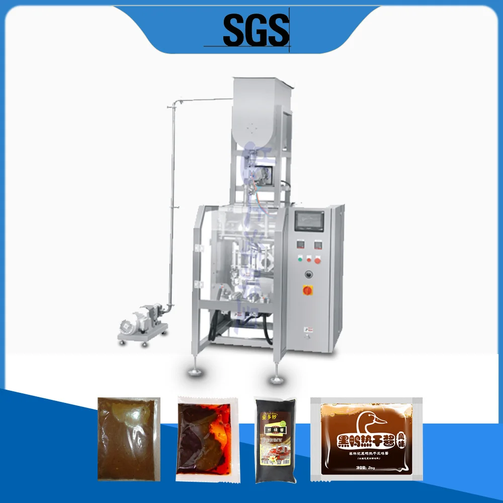 Automatic VFFS Vertical Form Fill Seal Pouch Sachet Packing Machine for Liquid Powder Granules
