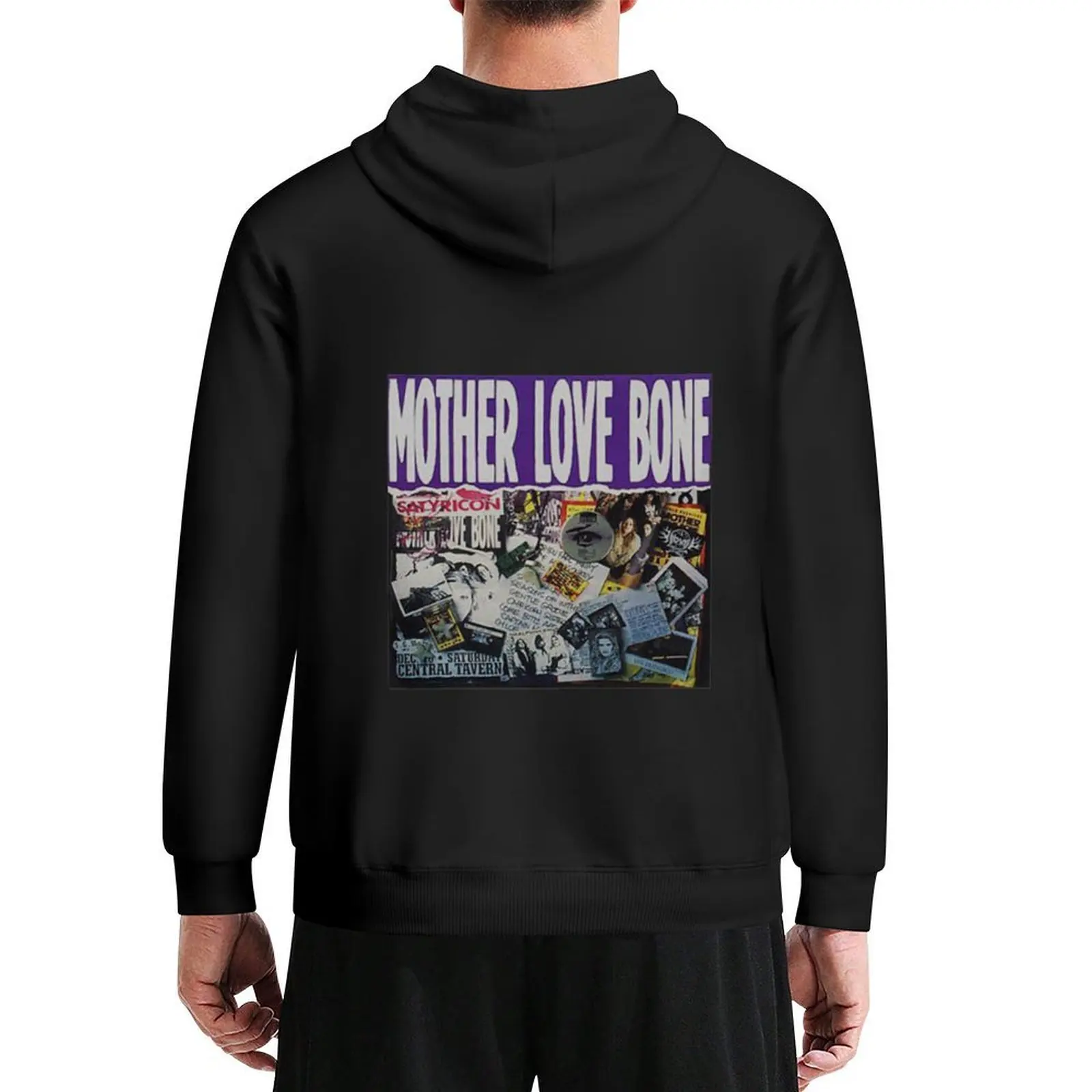 

mother love bone Fitted Scoop Hoodie men's coat men's winter sweater men's sweat-shirt men wear anime hoodie