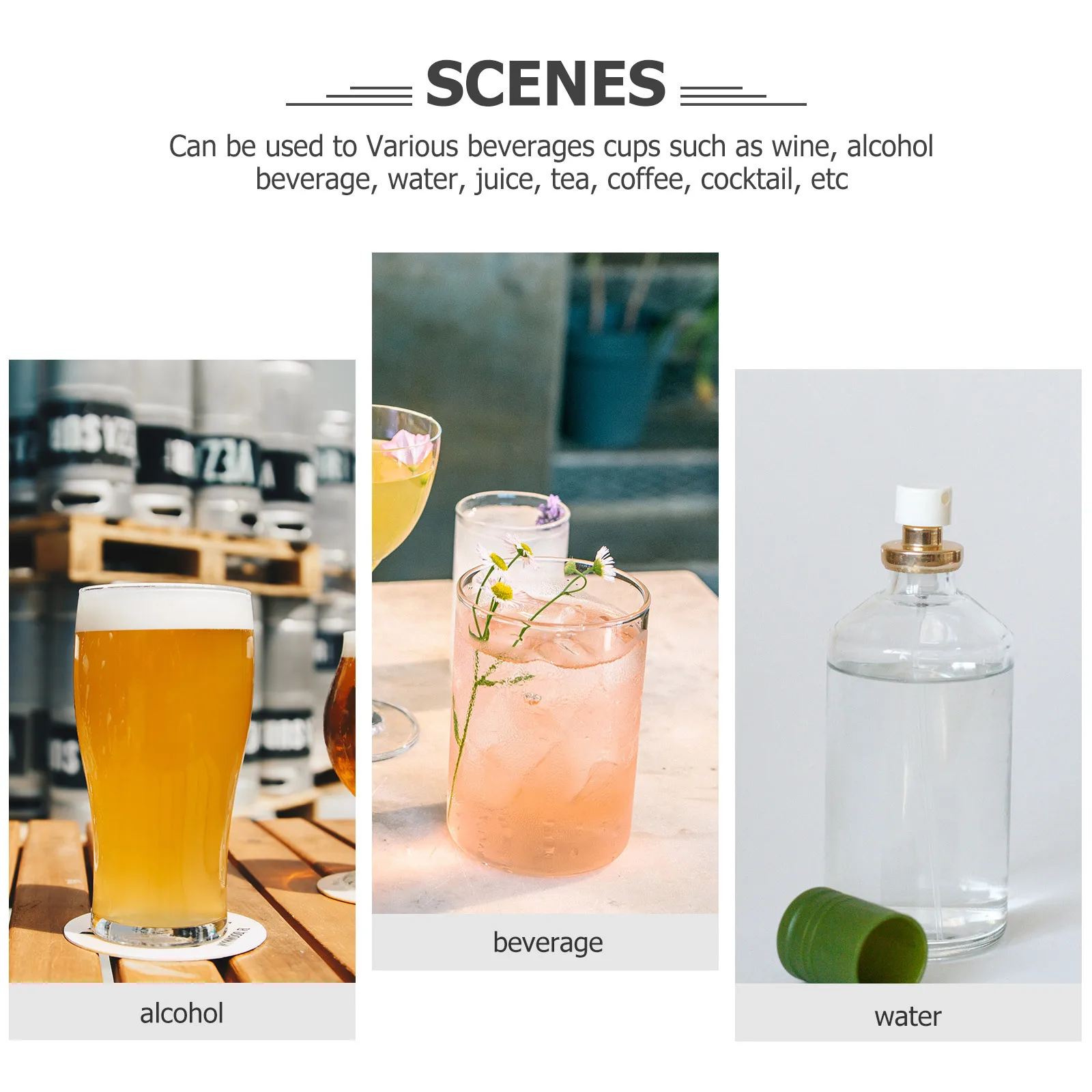 

50Pcs Paper Cups Thickened Party Office Coffee Drinking Cups Banquet Disposable Water Holder Paper Drinking Cup