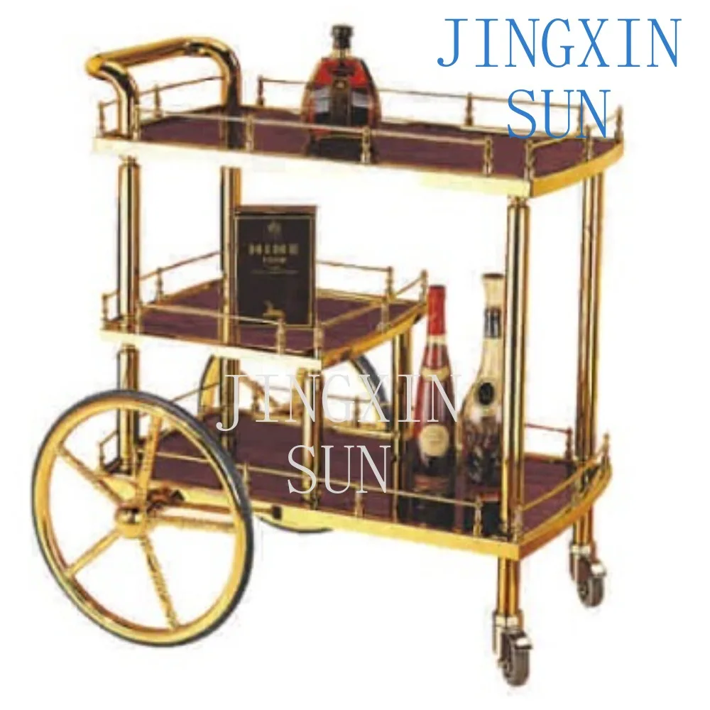 Liquor Wine Cart Baijiu mobile cart, wine cellar storage display stand