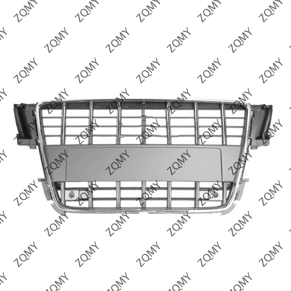 

With/Logo For Audi A5/A5L 2008 2009 2010 2011 Car Front Bumper Grille Centre Panel Styling Upper Grill (Modify S5 style)