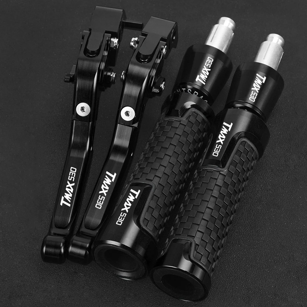 

Motorcycle Brake Clutch Levers Hand bar Handlebar grip ends For yamaha TMAX530 2023 2024 TMAX 530 T-MAX 2008-2022 2021 2020 2019