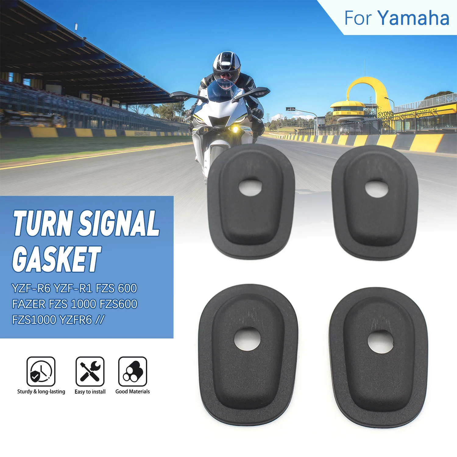For Yamaha YZF-R6 YZF-R1 FZS 600 FAZER FZS 1000 FAZER FZS600 FZS1000 YZFR6 Motorcycle Turn Signals Indicator Adapter Spacers