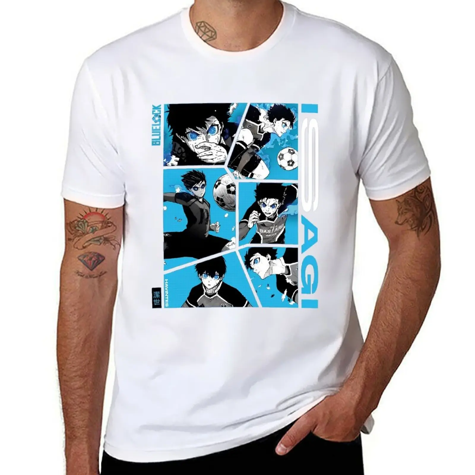 

Isagi Yoichi Art T-Shirt man graphic t shirt g man t shirts for men T-Shirt