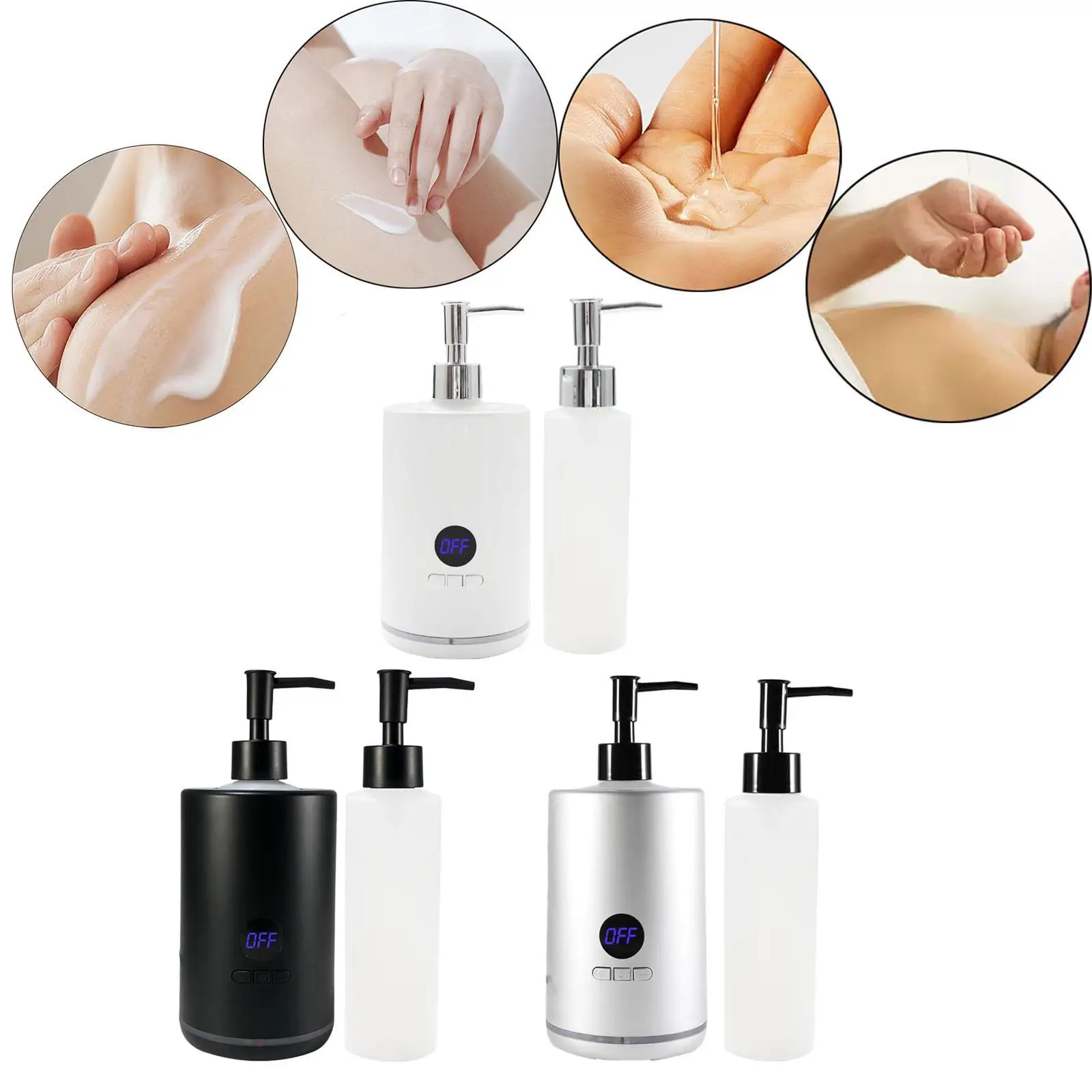Chauffe-biSantos électrique portable, bouteille unique, huile de massage, chauffage rapide, HI pour la crème, accessoires de gratitude