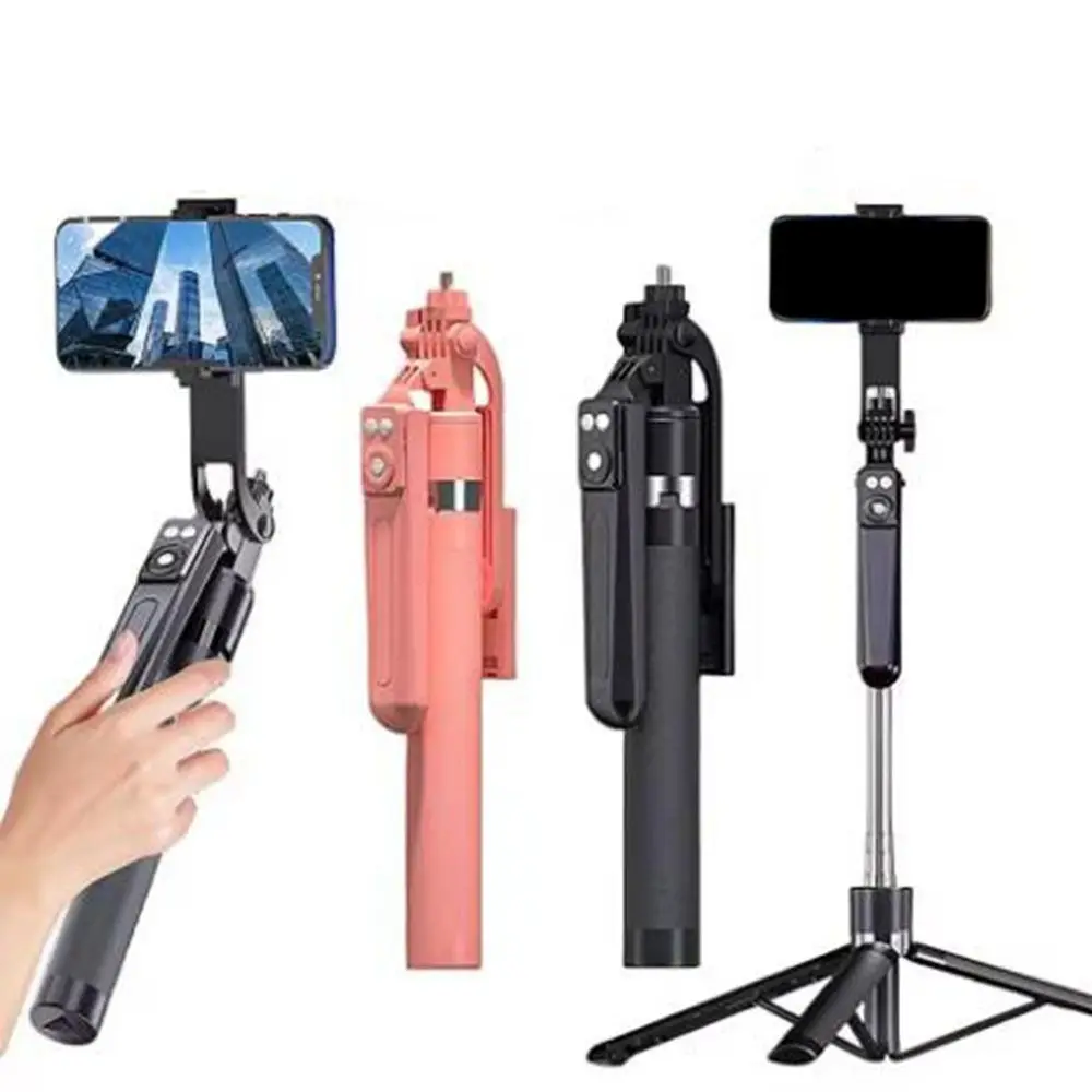 

1.7M Bluetooth Selfie Stick Wireless Remote Control Foldable Design Selfie Stick Tripod Expandable 360 ° Rotation Tripod Stand