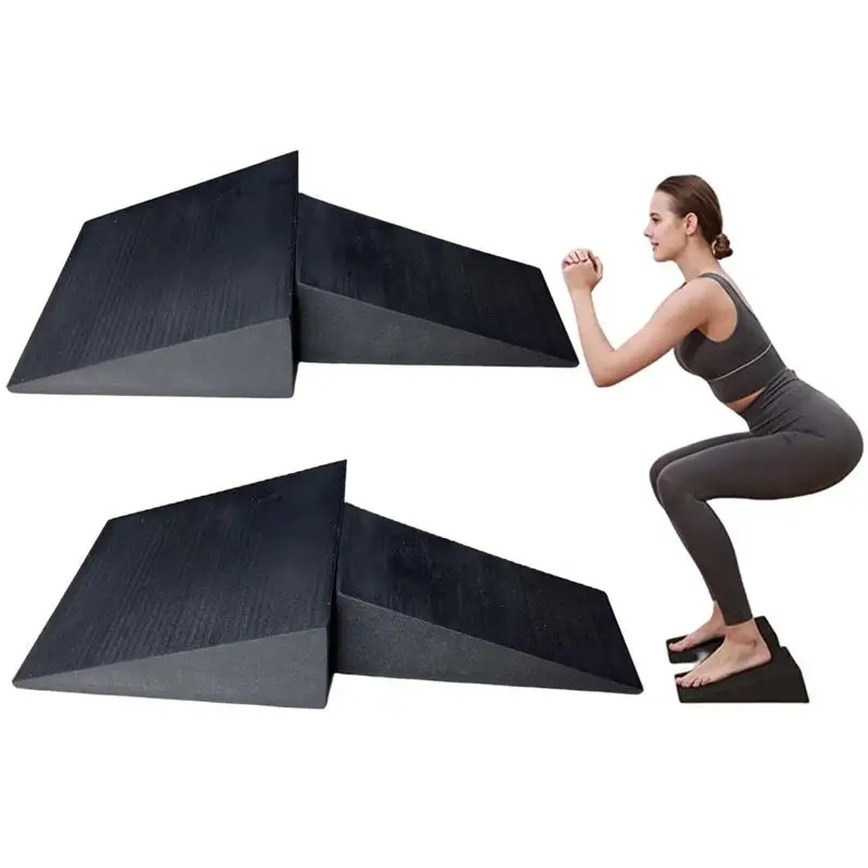 Yoga Wedge Slant Boards for Calf Stretching Adjustable Angles Tilt Slanting Board for for Home Exercise Squats and Calf Stretch