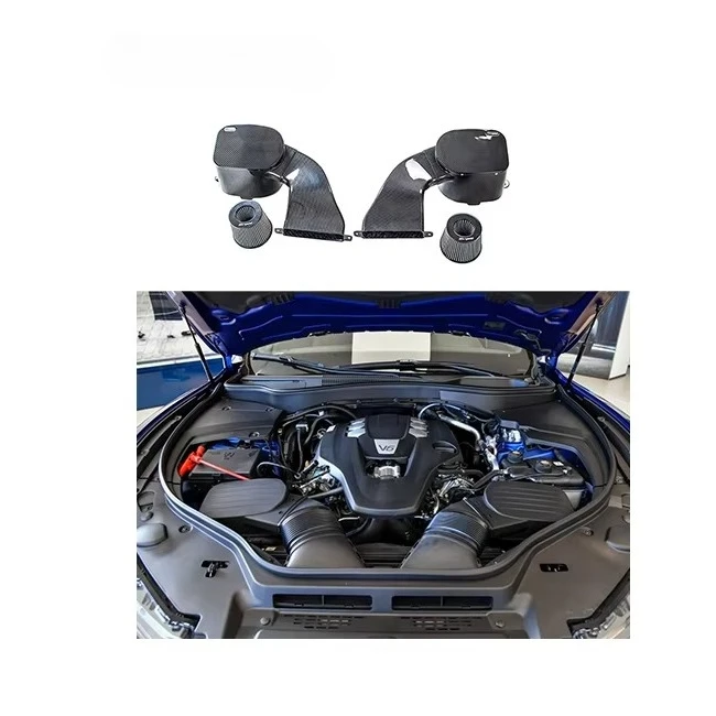 

Levante 3.0T Clean and Clear Surface Texture 100% Dry Carbon Fiber Cold Intake System