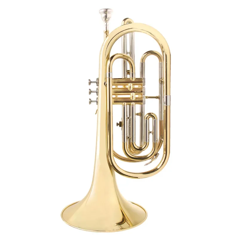 

JBMS-090 Standing Key, Key, Three Key, B Flat Marching Trombone Band