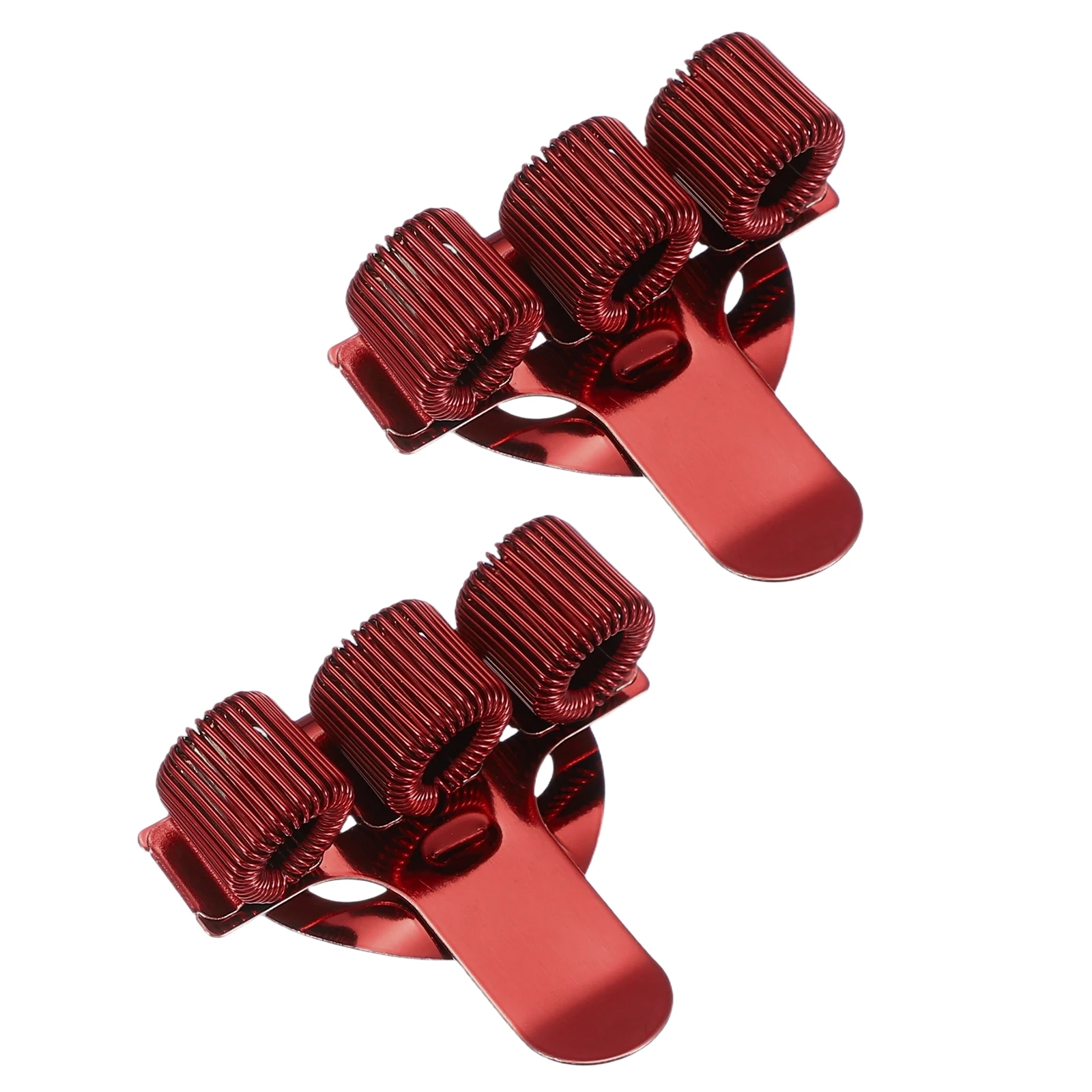 2/3Pcs Pen Clip 3 Holes Pen Holder Clip Metal Portable Spring Loop Organizer Universal for Notebook Journal Highlighter