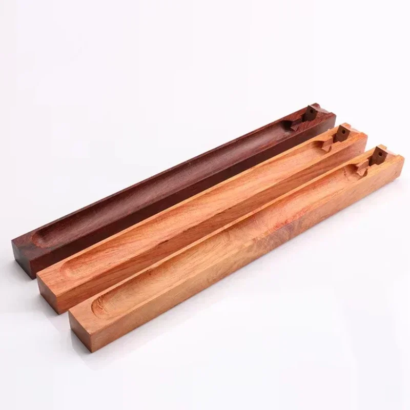 Porte-bâton d'encens bouddhiste en bois, 1 pièce, artisanat d'encens de Style palissandre, décoration de bureau et de maison