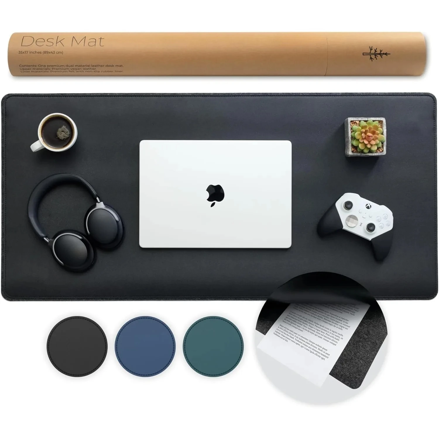 

Document Organizers - Desk Blotter and Desktop Mat - Desk Protector Laptop Desk Matt for Desktop