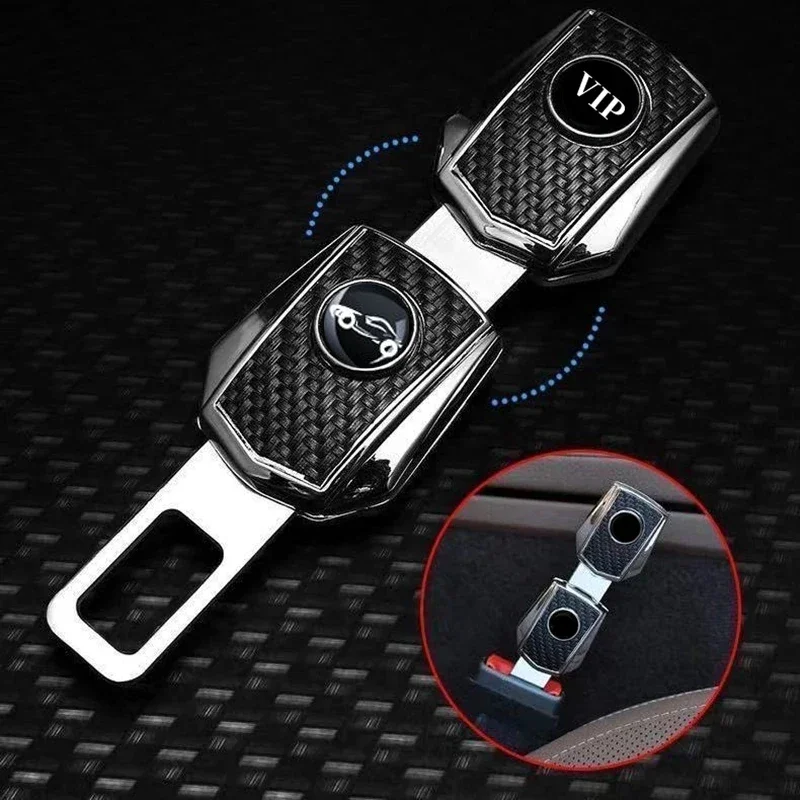 

Car Seat Belt Clip Extender Alloy Seatbelt Lock Buckle Plug Auto Fastener Converter Clip Seat Belt Decor Interior Accessories