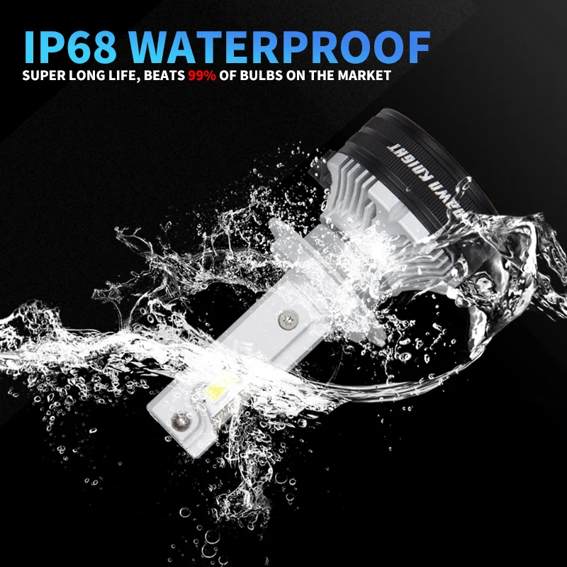 Lâmpada LED Dawnnight K7C 4300K H7 H4 H11 — foto 4