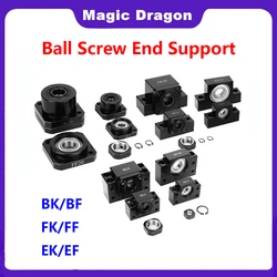 NEW BK10 BF10 BK12 BF12 BK15 BF15 FK10 FF10 FK12 FF12 FK15 FF15 EK10 EF10 EK12 EF12 Support Unit For Ballscrew SFU1204 SFU1605