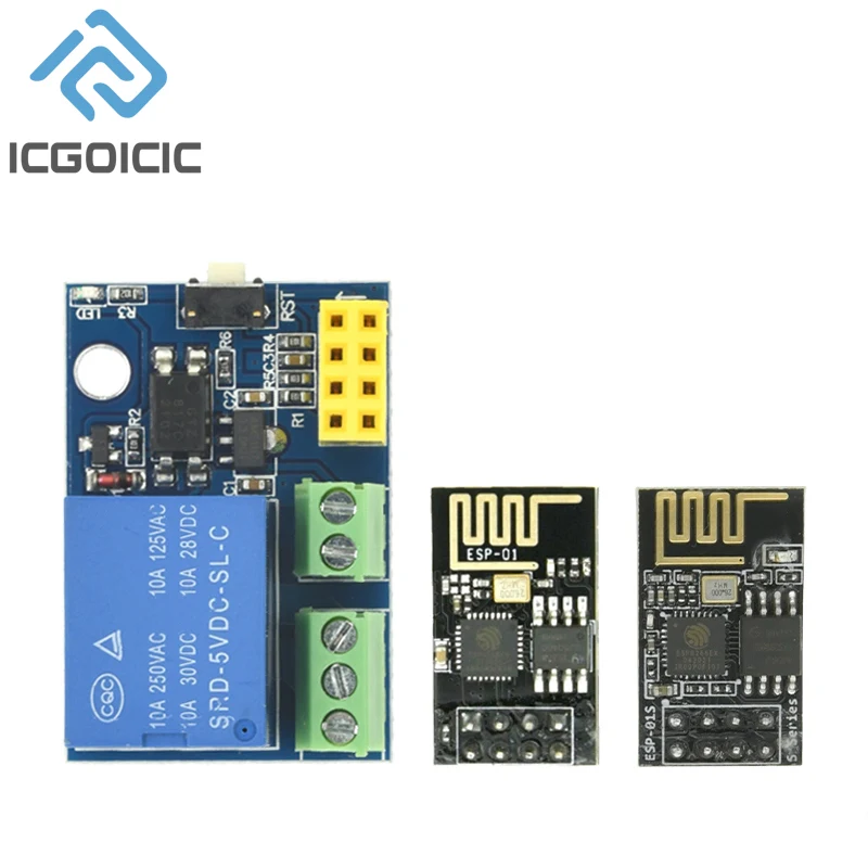 ESP8266 ESP-01S 5V modulo relè WiFi cose Smart Home interruttore di controllo remoto per Arduino Phone APP ESP01S modulo WIFI Wireless