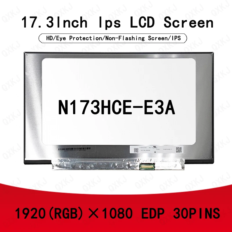 

30pin N173HCE-E3A 17.3inch 1920*1080 Wholesale for LCD Panel Display screens replacement Laptop for monitors