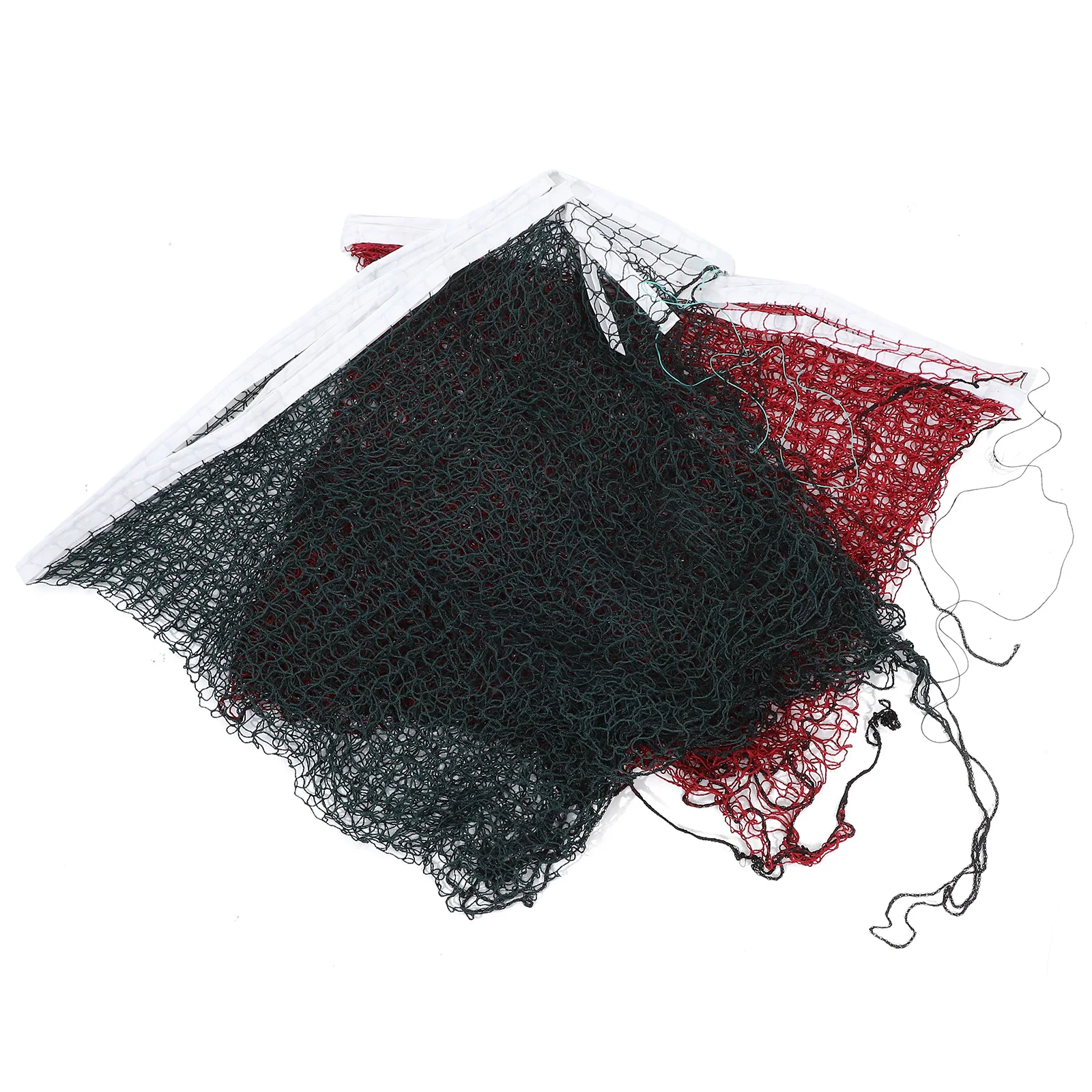 

2pcs Pickleball Net Red Green Versatile Sports Net Compact Badminton Net Set Outdoor Activities