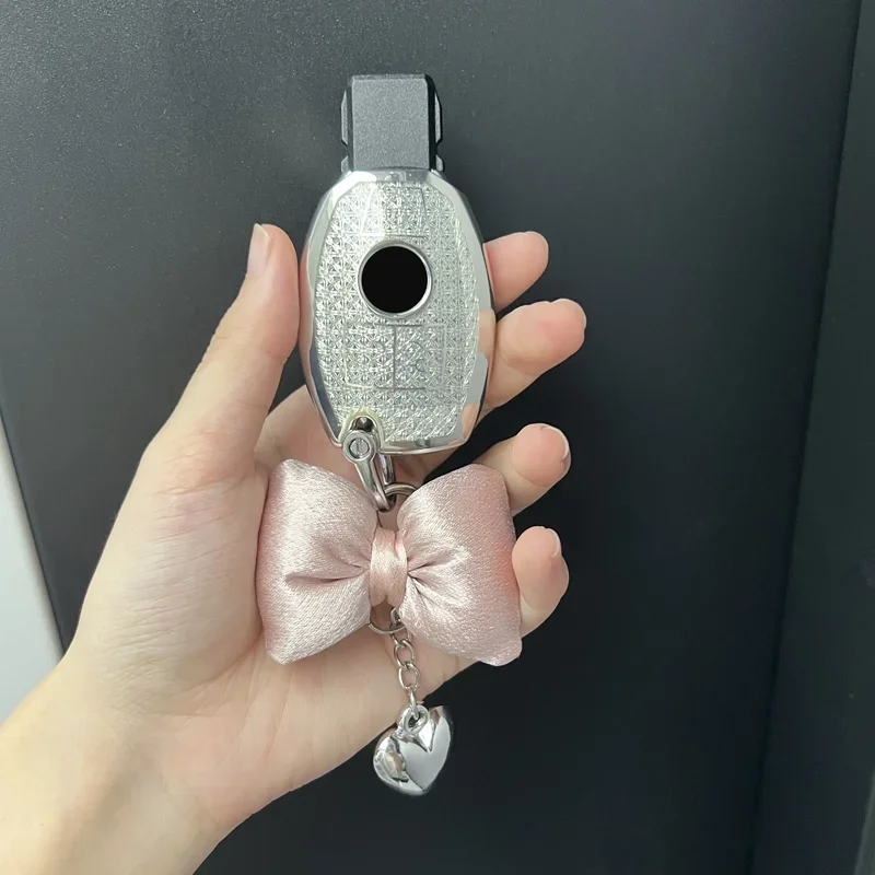Car For Mercedes Benz A B C S Class AMG GLA CLA GLC W176 W221 W204 W205 Remote Key Case Cover Keychain Nice Key Case 3 Button